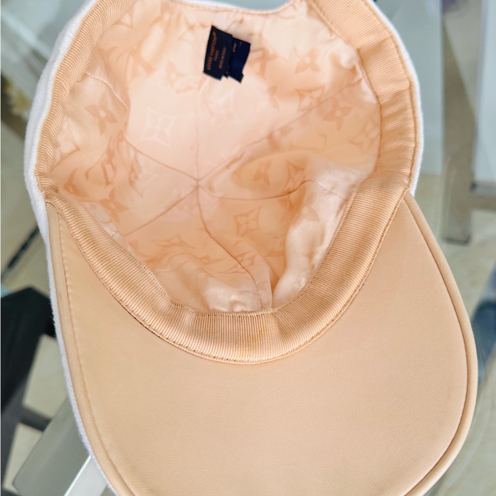 Louis Vuitton Women's LV Cream Baseball Cap - Picture 4 of 7